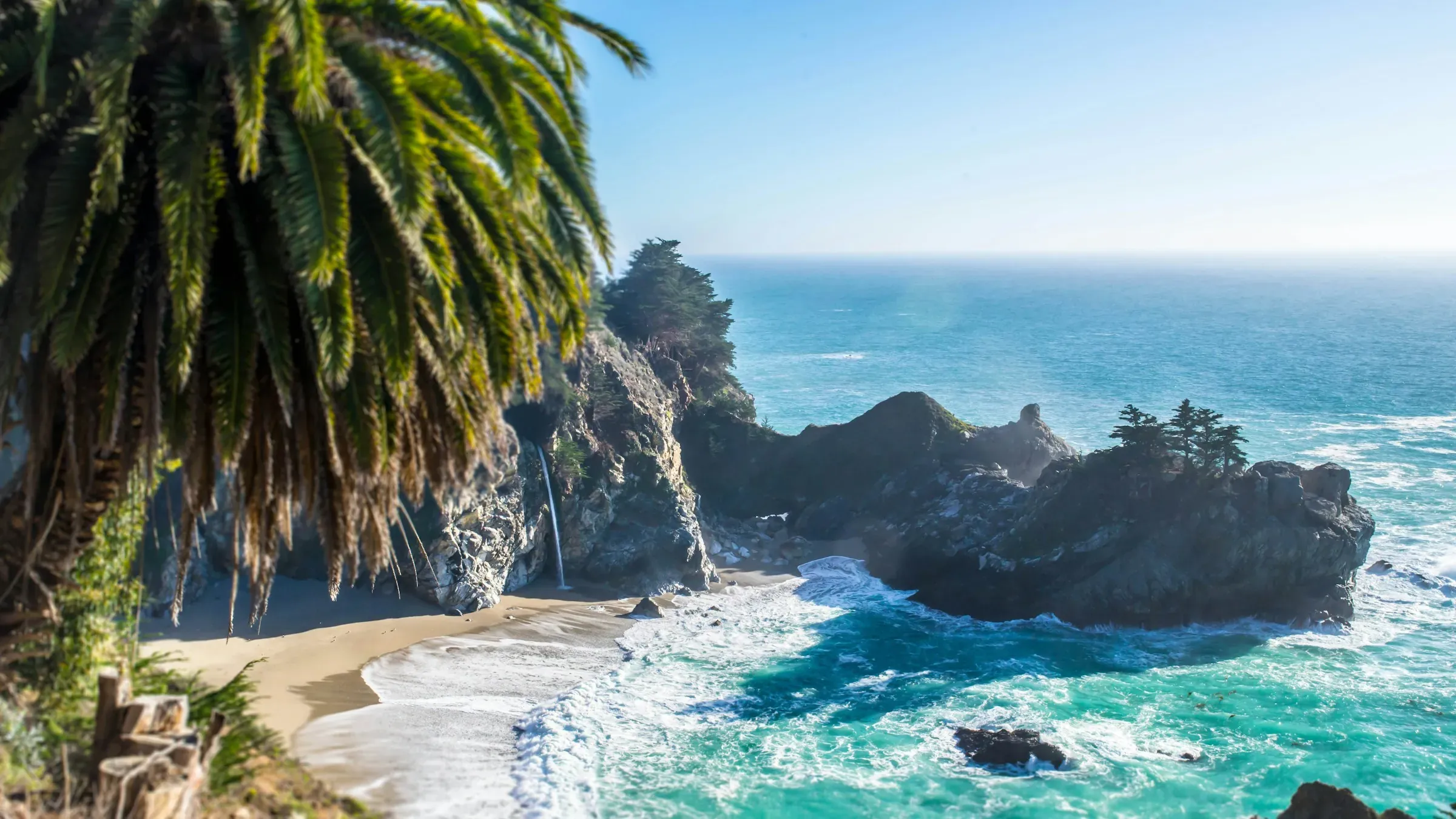 McWay Falls, off Pacific Coast Highway, California