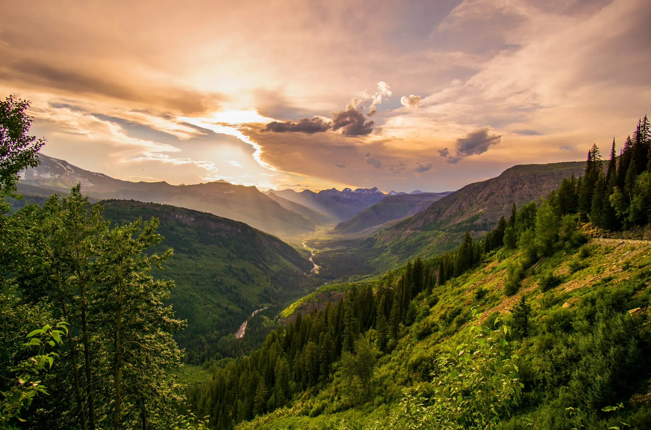 Going-To-The-Sun Road, West Glacier, Glacier National Park, Montana