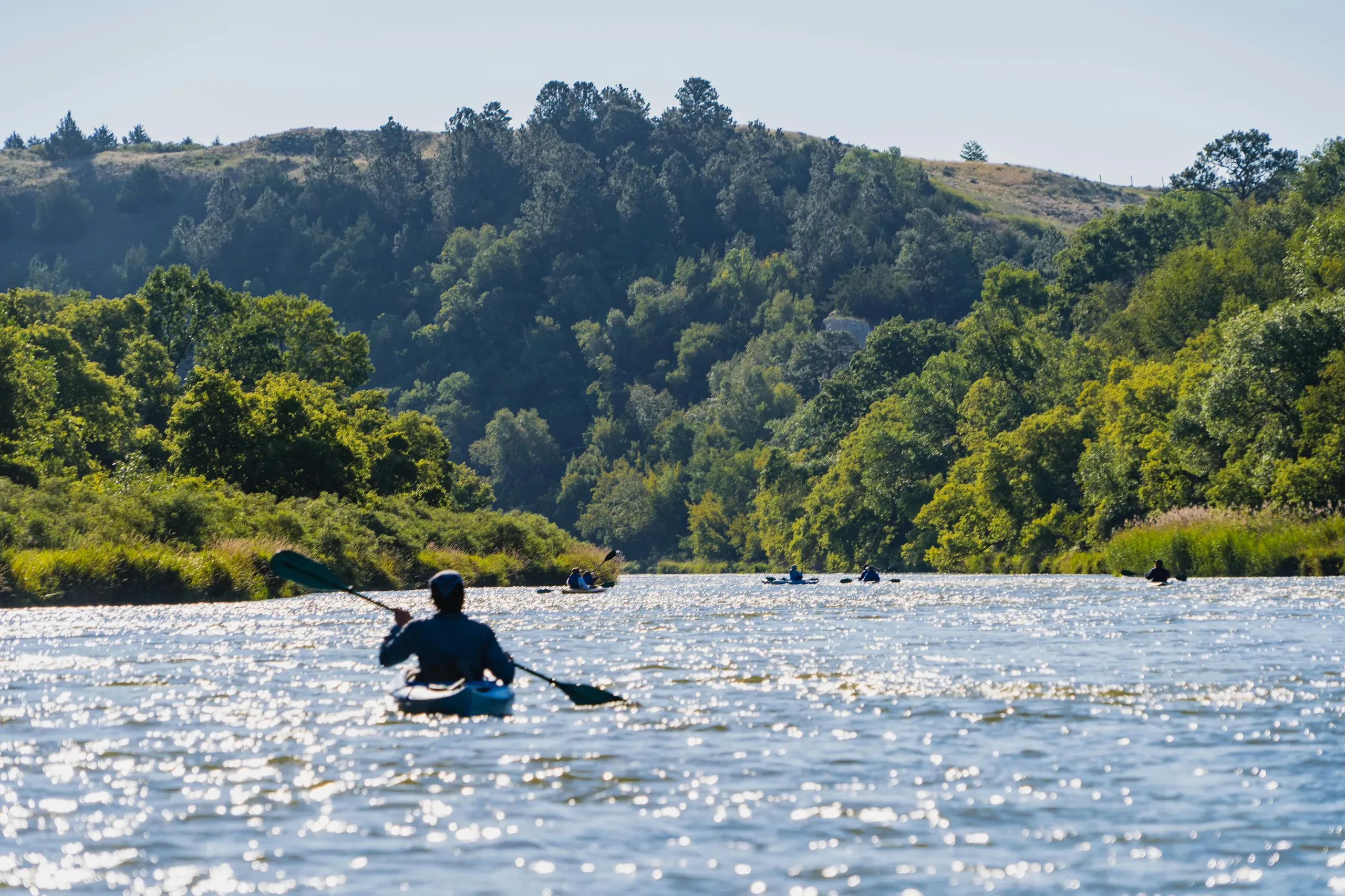 Kayaking the Niobrara River, Nebraska