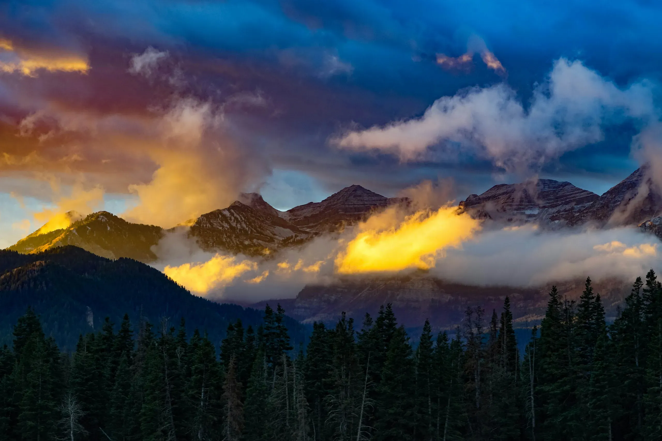 Mount Timpanogos, Utah - sunrise