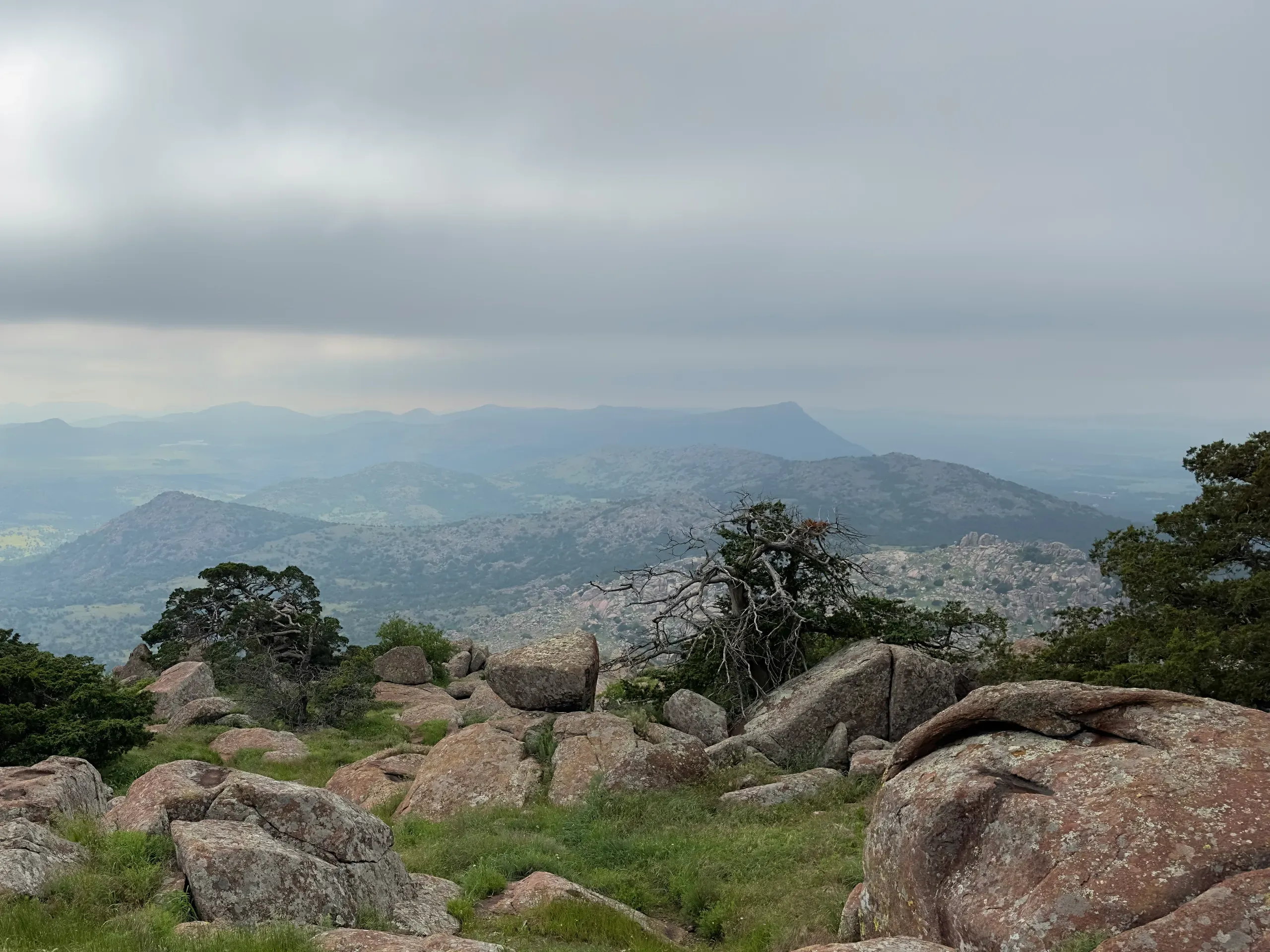 View from the top of Mount Scott, Oklahoma