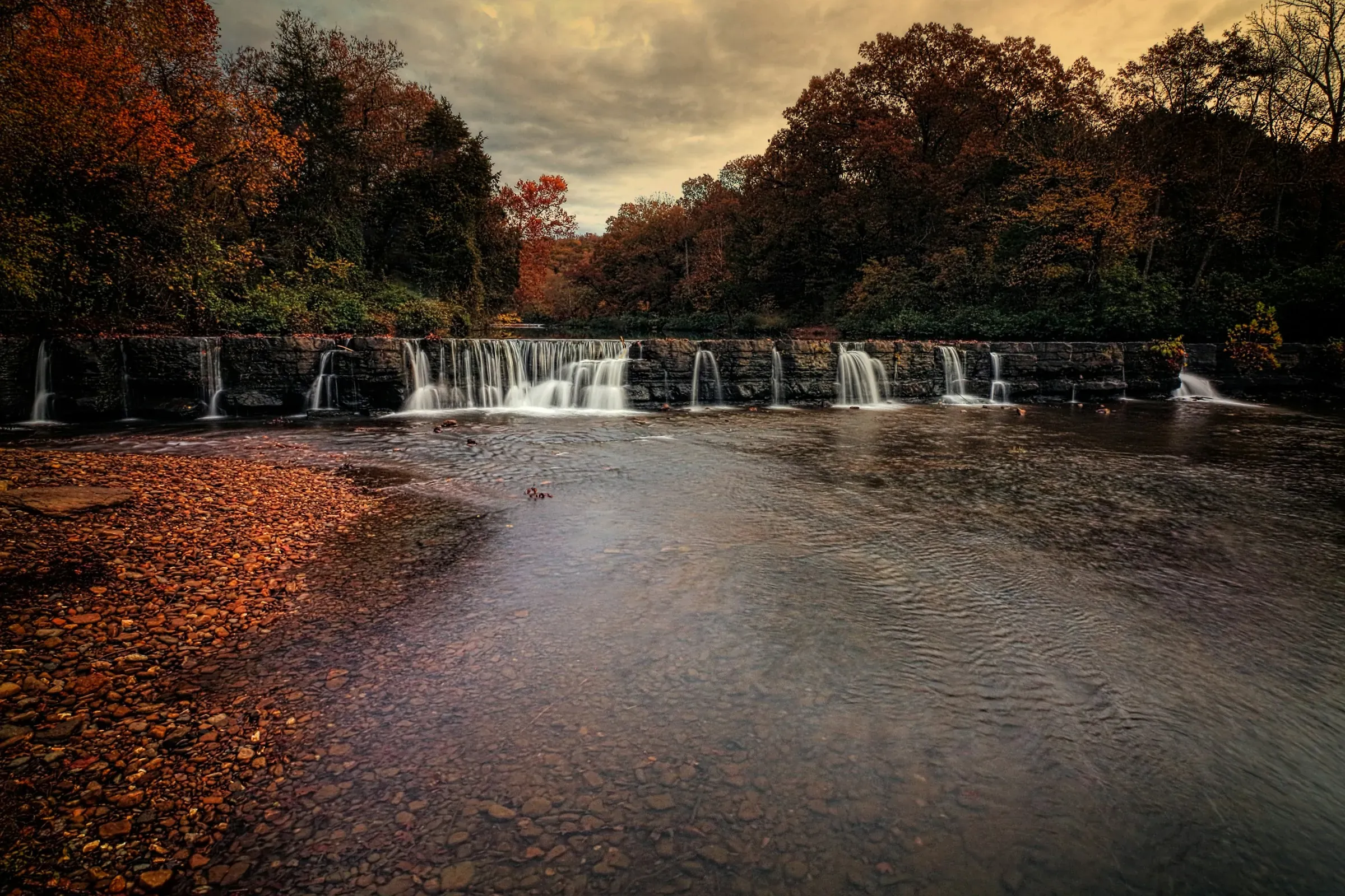 Natural Dam Falls, Mountain Fork Creek, Van Buren, Arkansas