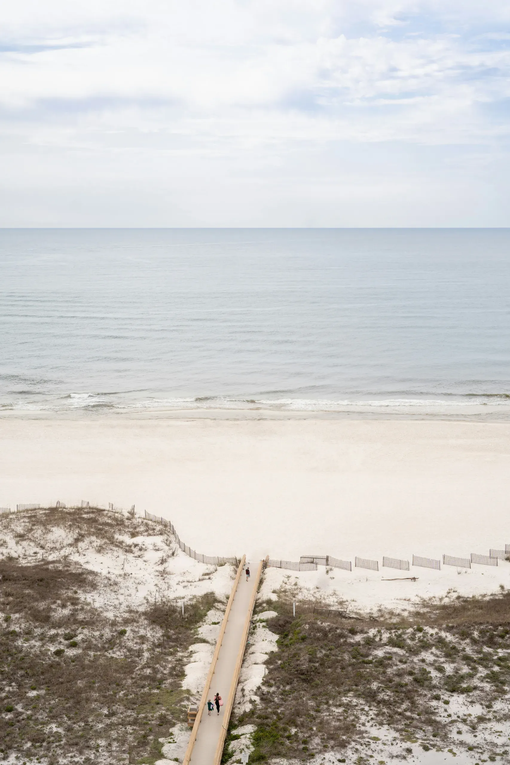 Boardwalk to a Calm Ocean, Orange Beach, Alabama