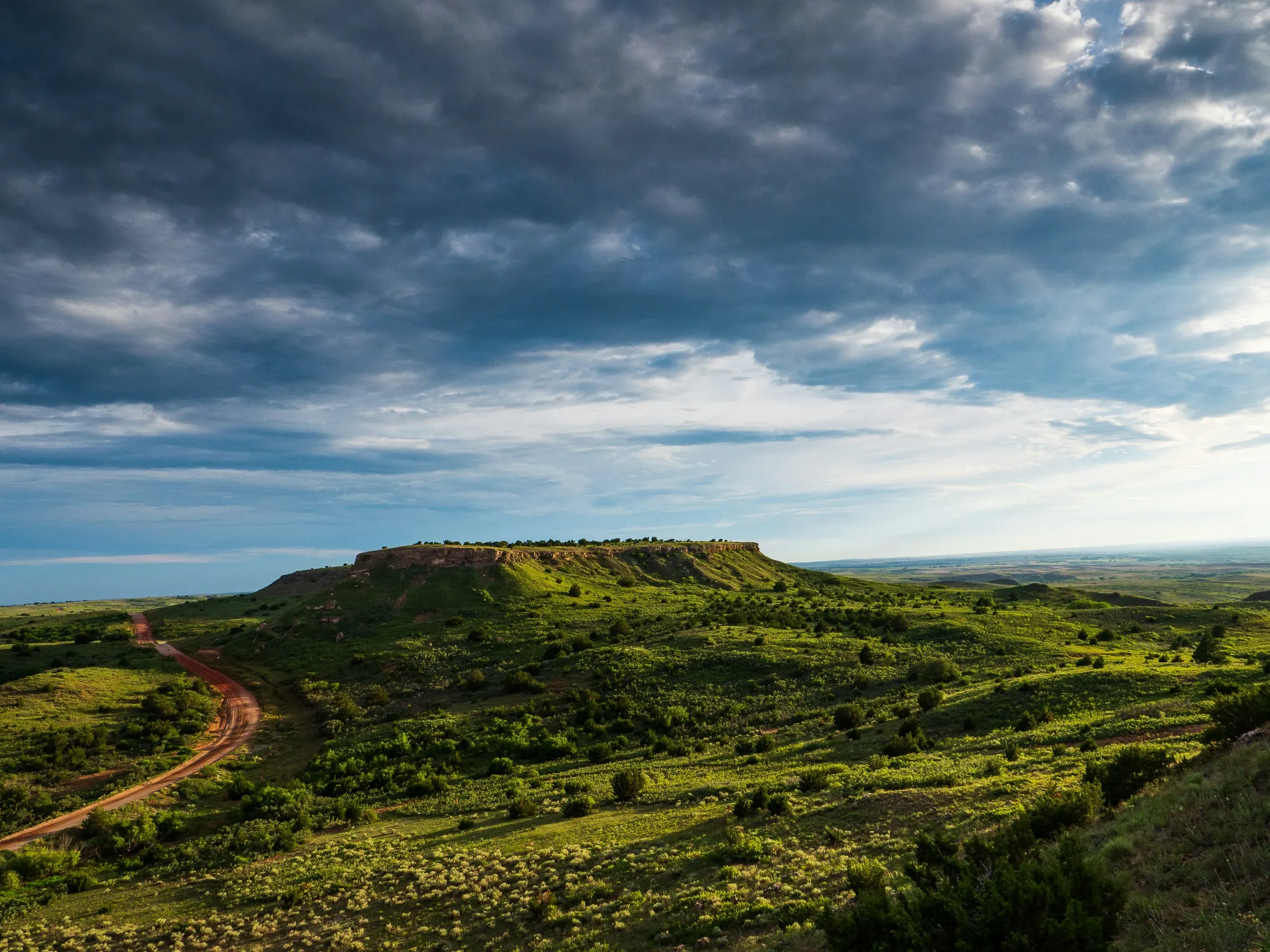 Antelope Hills in northwest Oklahoma