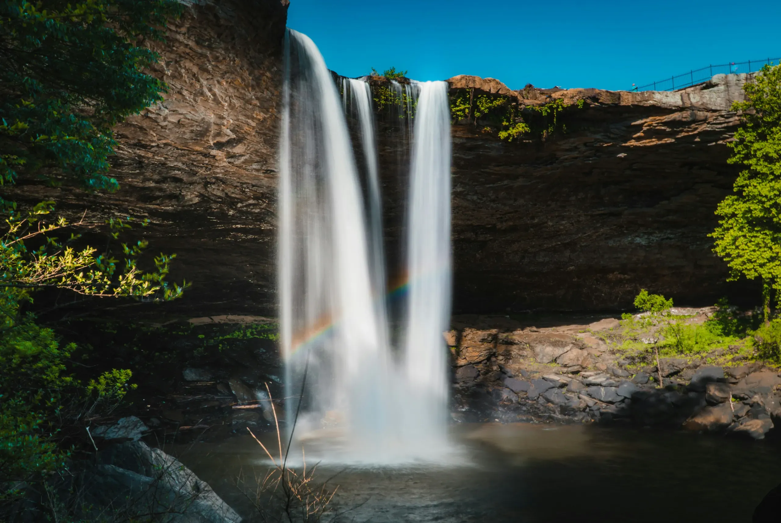 Long exposure, Noccalula Falls, Gadsden, Alabama