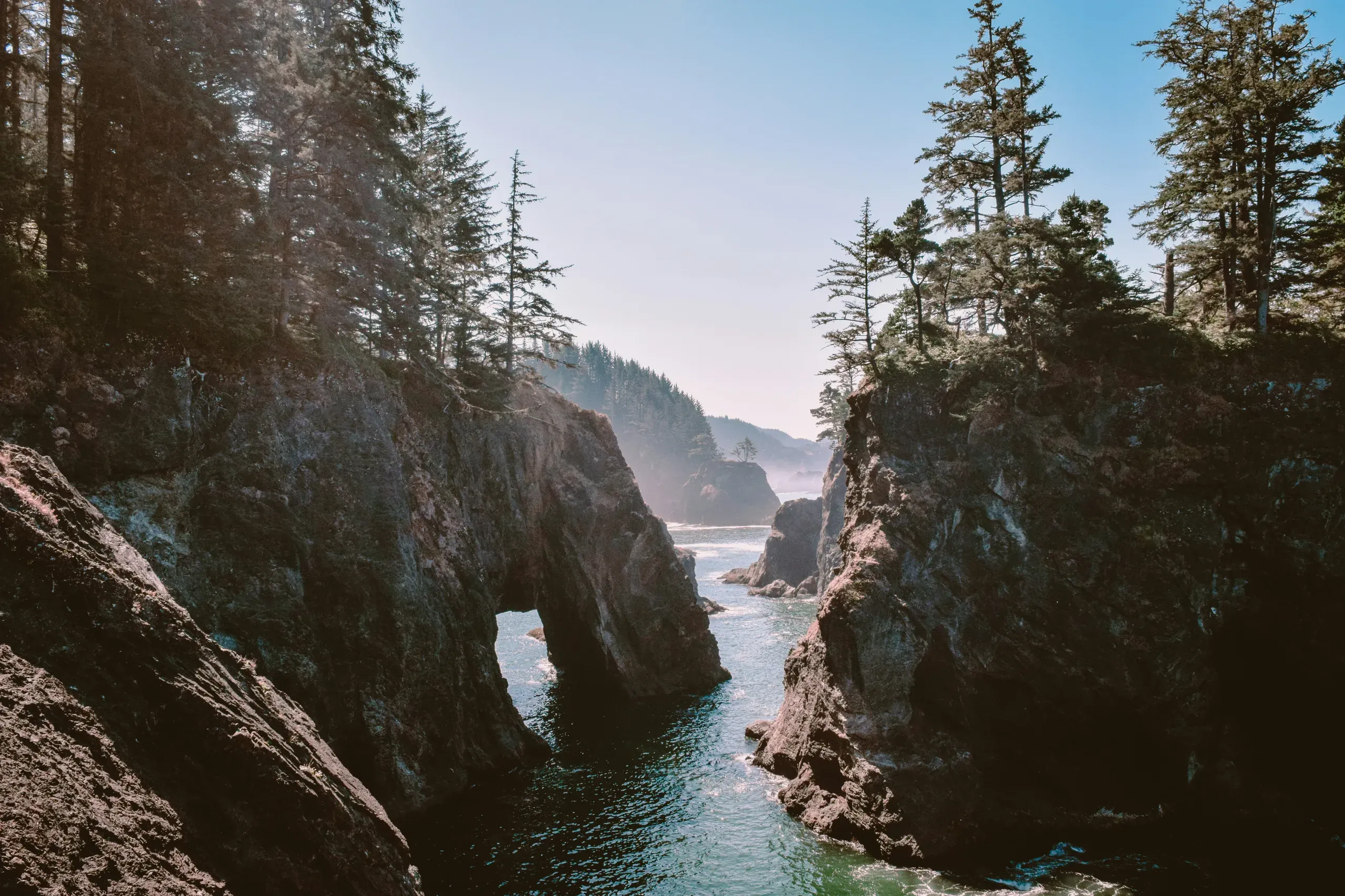 The beautiful Oregon coast