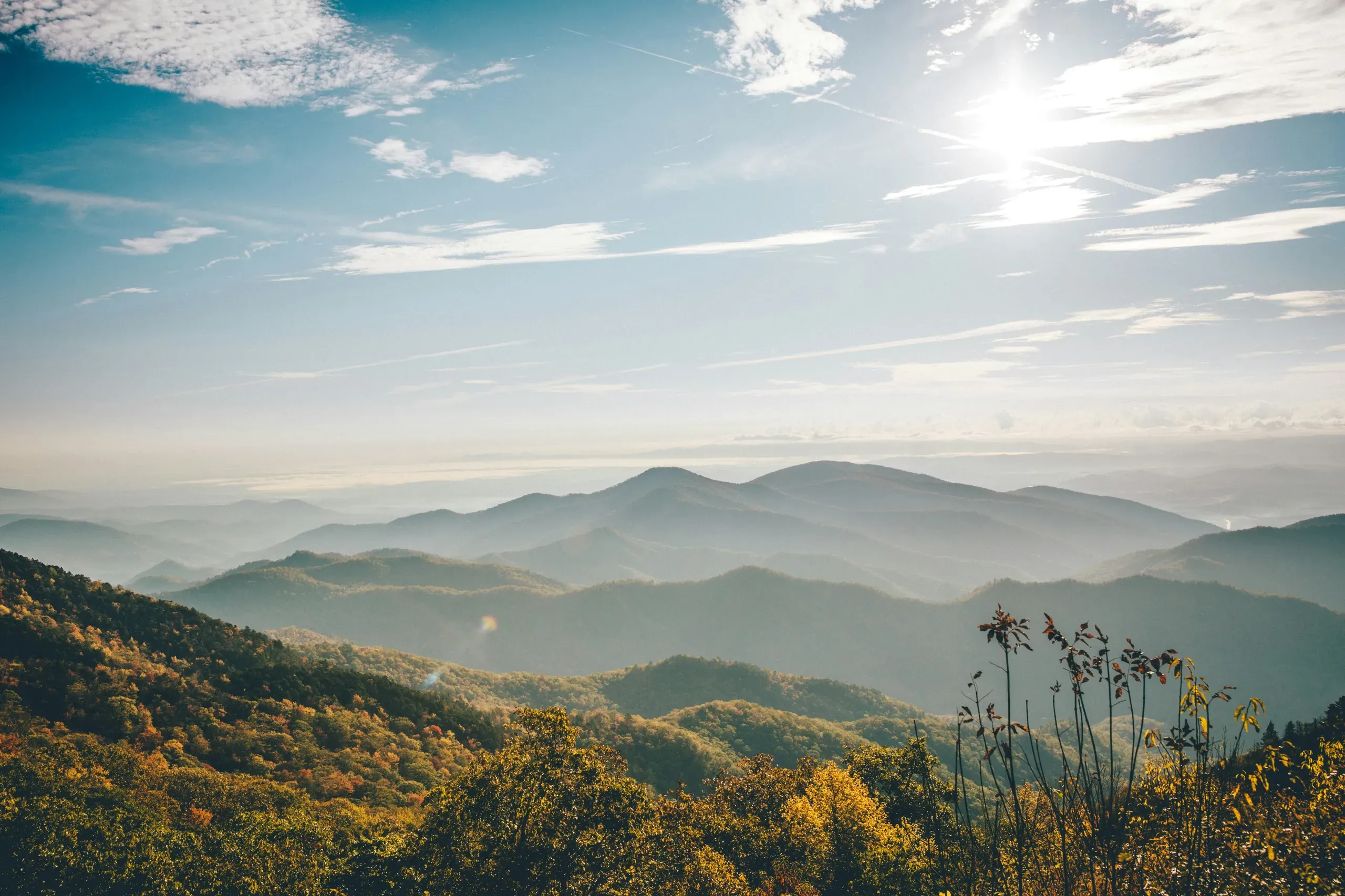 Blue Ridge Mountains, western North Carolina