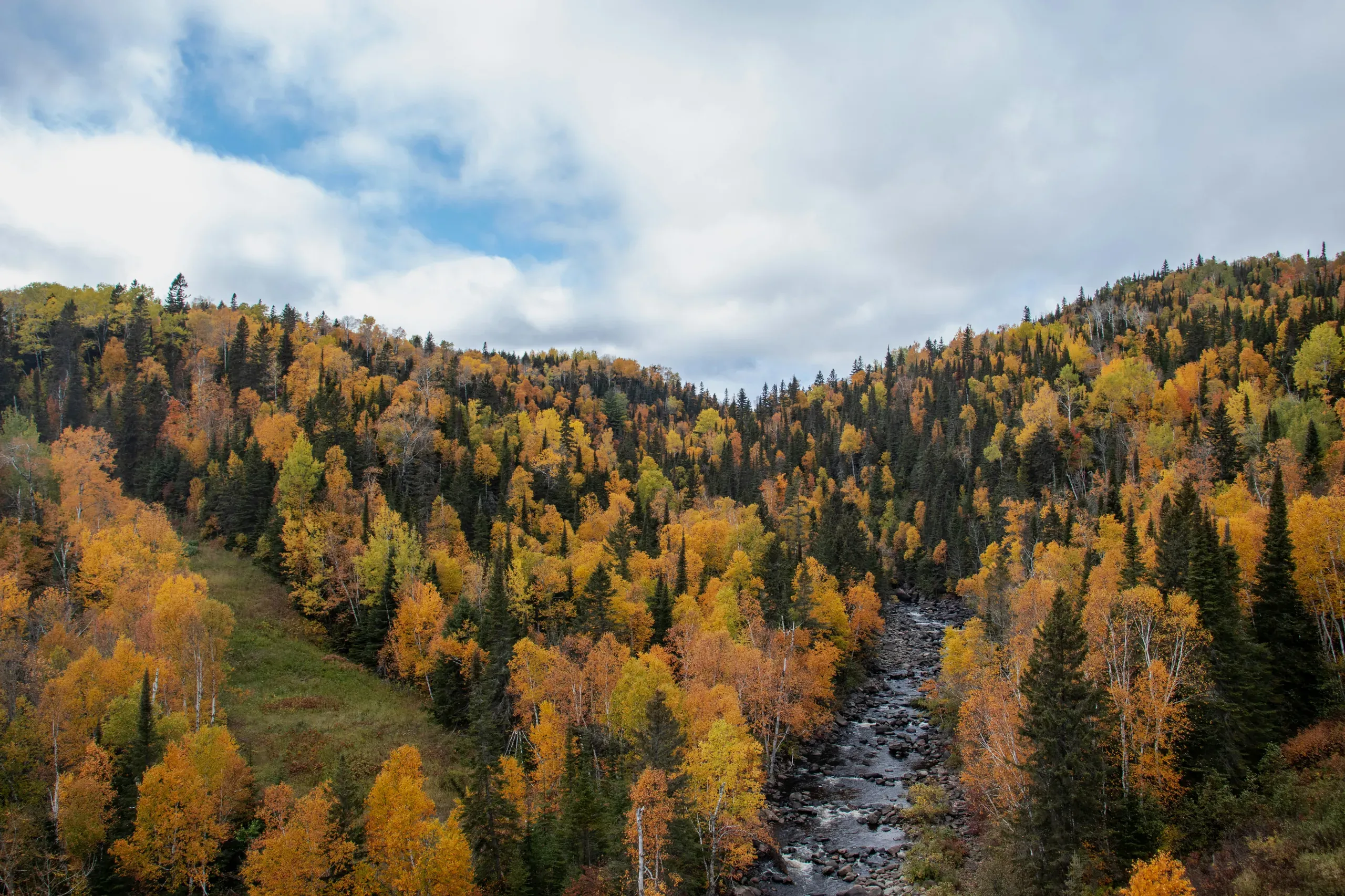 Lutsen, Minnesota. Fall at Lutsen Mountains