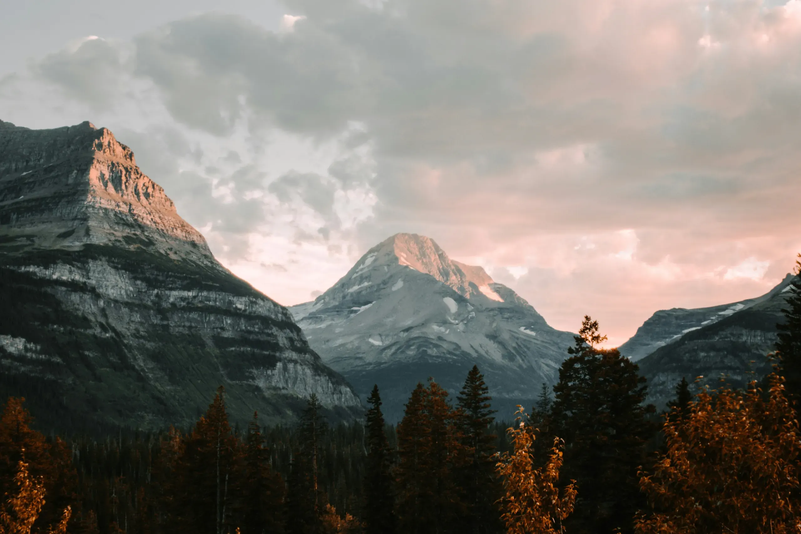 Glacier National Park, Montana - sunset