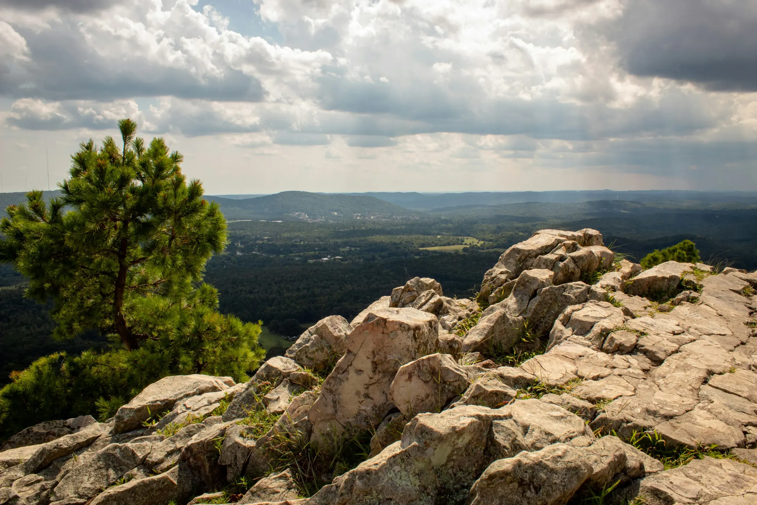 Pinnacle Mountain State Park, Big Rock Township, just outside Little Rock, Arkansas