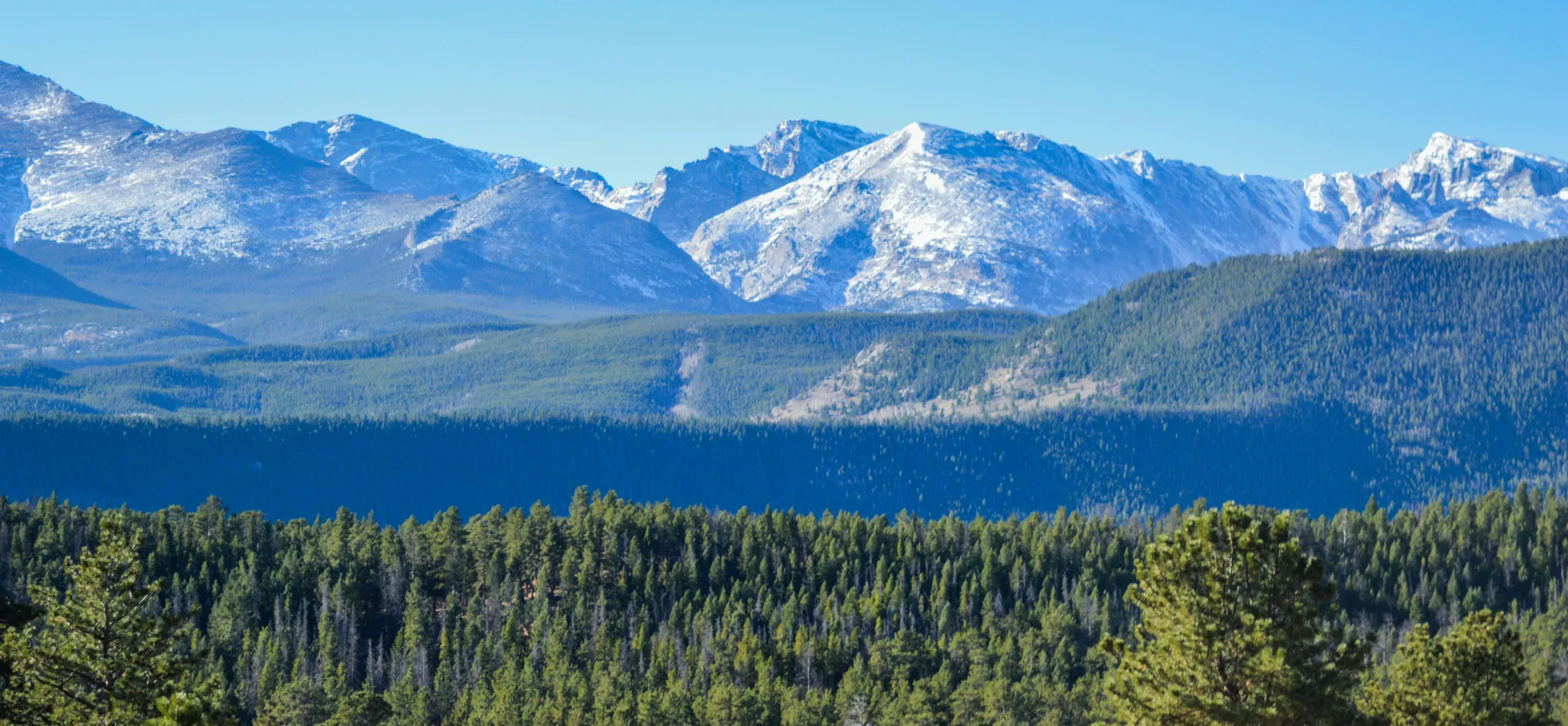 Larimer County, Colorado. Mountain scenery.
