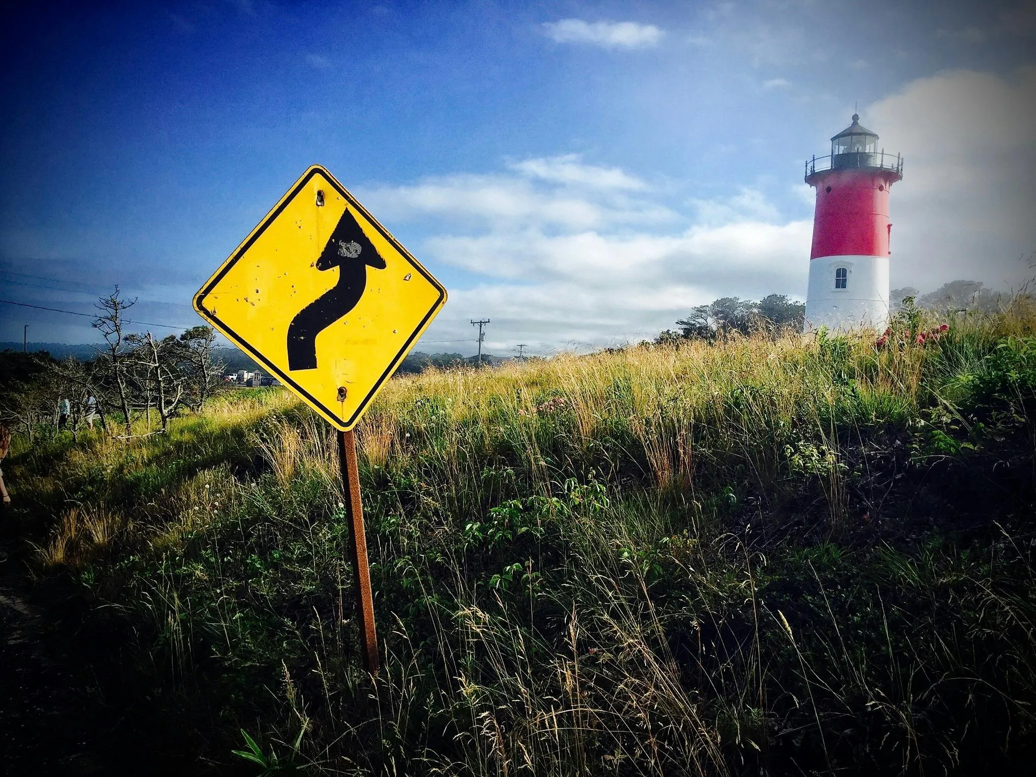 Barnstable, Massachusetts. Road signage