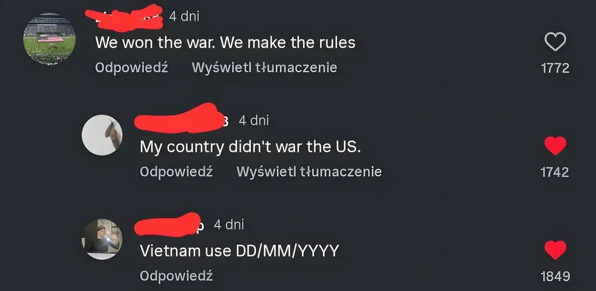 Reddit post from r/ShitAmericansSay by u/Liggliluff. Title: "Americans when the date is the same in both date formats". Image shows "HAPPY 4/4 DAY!!" with party emoji, over a photo of multiple Audi cars (Audi logo is four interlocking rings). Comments: Liggliluff OP: "Also 4/4 is the National Day of Senegal". CardboardChampion: "Let me guess, Americans celebrating cars built in Germany?"