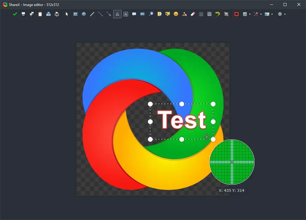 ShareX screenshot